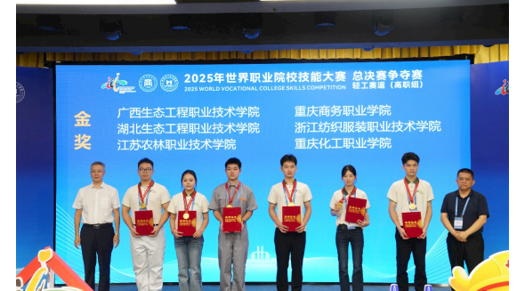 63金耀赛场！重庆代表队2025世界 职业院校技能大赛创历史佳绩